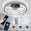 Cosmo Go Deckenventilator Ventilator mit Fernbedienung und Beleuchtung