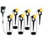 Cosmo Go LED Gartenbeleuchtung Gartenleuchte Warmweiß IP65 6er Set
