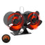 Cosmo Go 8 Blättern Kaminventilator mit Thermometer(Neue Version)
