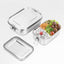 Cosmo Go Brotdose frei BPA Lunchbox Edelstahl 800/1200/1400ml