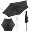 Cosmo Go Sonnenschirm 2.7m Winkelverstellbar mit/ohne LED