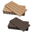 Cosmo Go WPC Terrassenfliesen Klickfliese 30x60cm 6stk