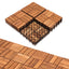 Cosmo Go Holzfliesen 30x30cm 12 Latten Fliese(11 Stück) Verschiedene Farben