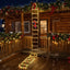 Cosmo Go LED Weihnachtsmann Leiter Lichterkette 3m