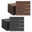 Cosmo Go WPC Terrassenfliesen 30x30 cm 11 Stück Set