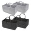 Cosmo Go 2x Filztasche Kaminholztasche Brennholzkorb Faltbar 30L