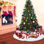 Cosmo Go Weihnachtsbaumdecke 78/90/122cm Plüsch Christbaumdecke