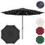 Cosmo Go Sonnenschirm 3.5m mit LED Solar Garten
