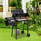 Cosmo Go Holzkohle Grill BBQ Multifunktionaler mit Thermometer