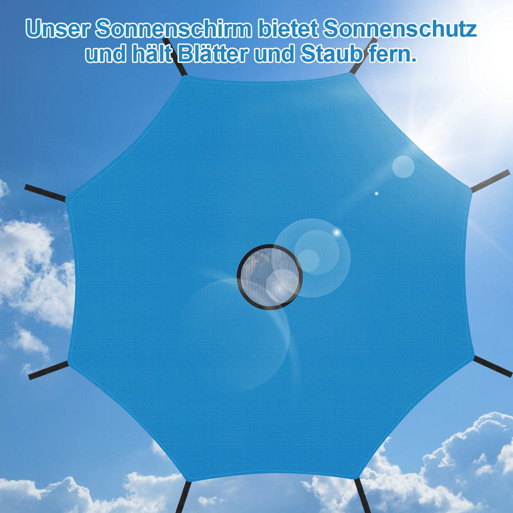 Cosmo Go Trampolin Abdeckung Sonnenschutz Ø 244cm Ø 306cm