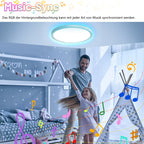 Cosmo Go 24W LED Deckenlampe Dimmbar RGB Alexa