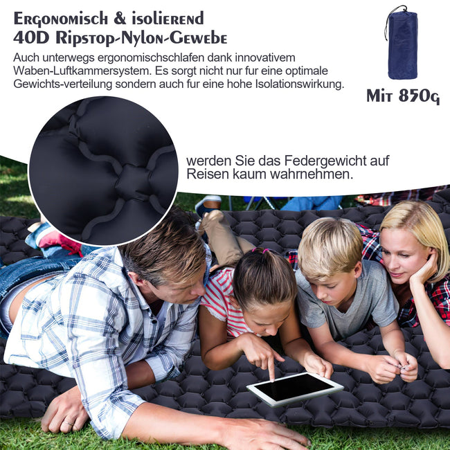 Cosmo Go Schlafmatte Camping selbstaufblasend Main Image