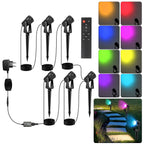 Cosmo Go LED Gartenbeleuchtung RGB 6er Set