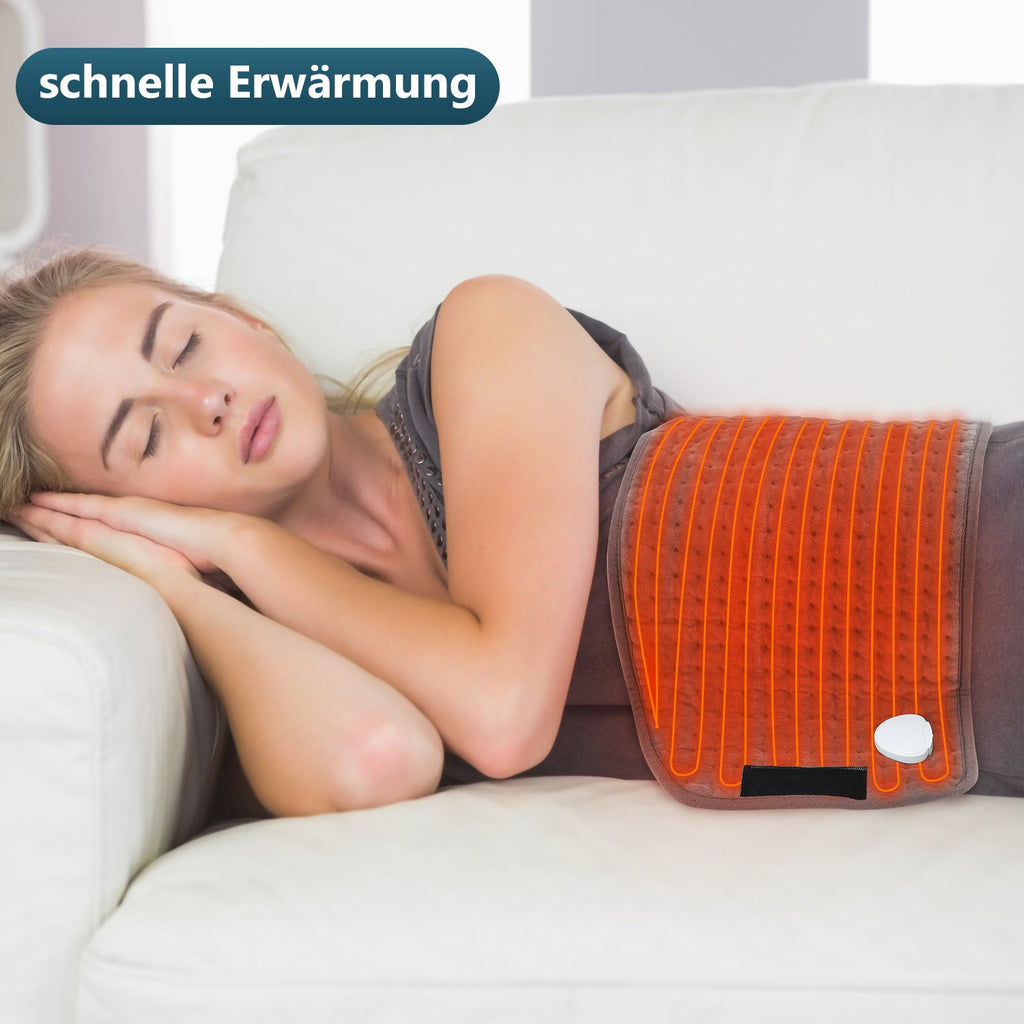 Cosmo Go Heizkissen Elektrisch Wärmekissen für Bauch und Rücken