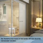 Cosmo Go Duschhocker Duschstuhl 360°Drehbarer