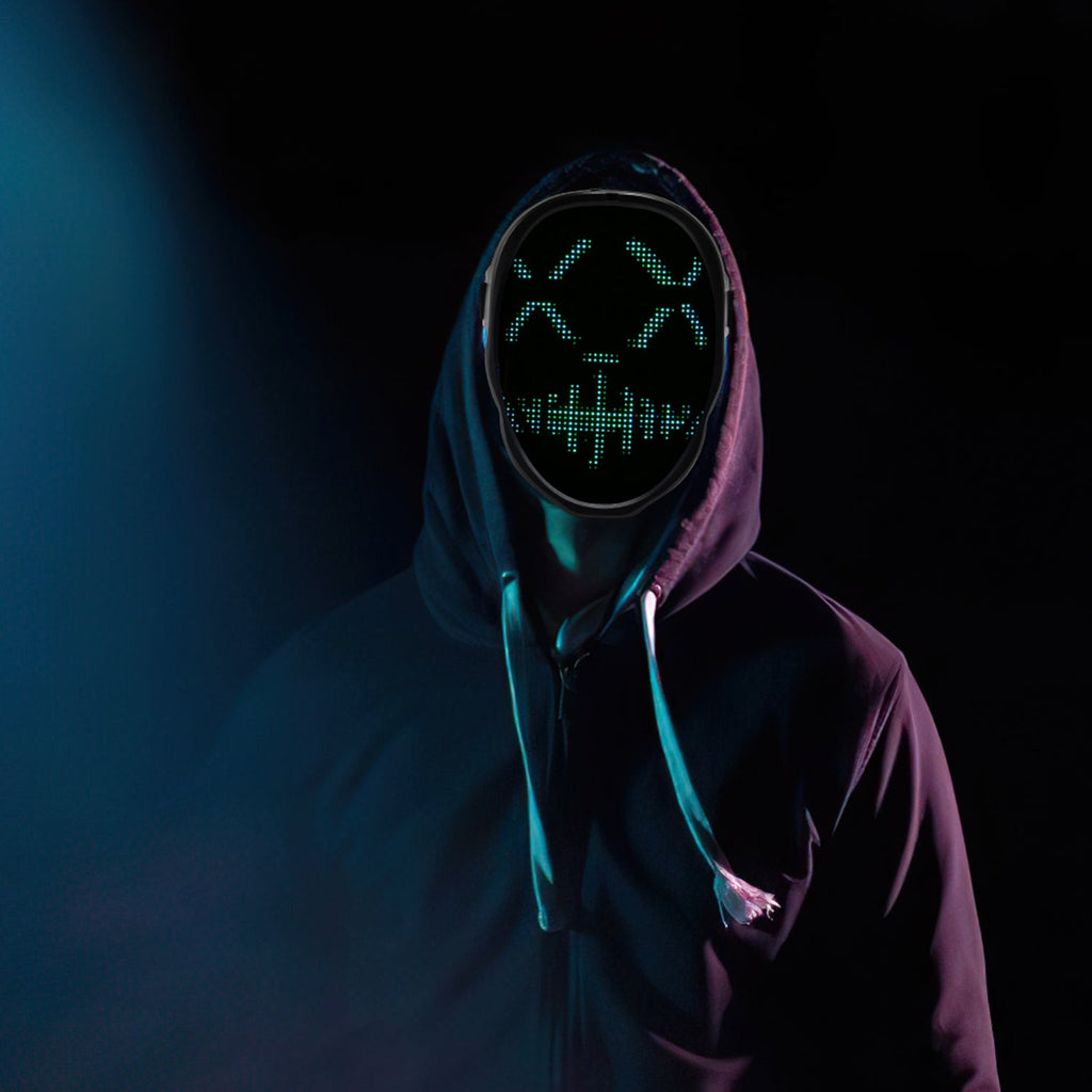 Cosmo Go LED Maske Party Halloween APP-Steuerung