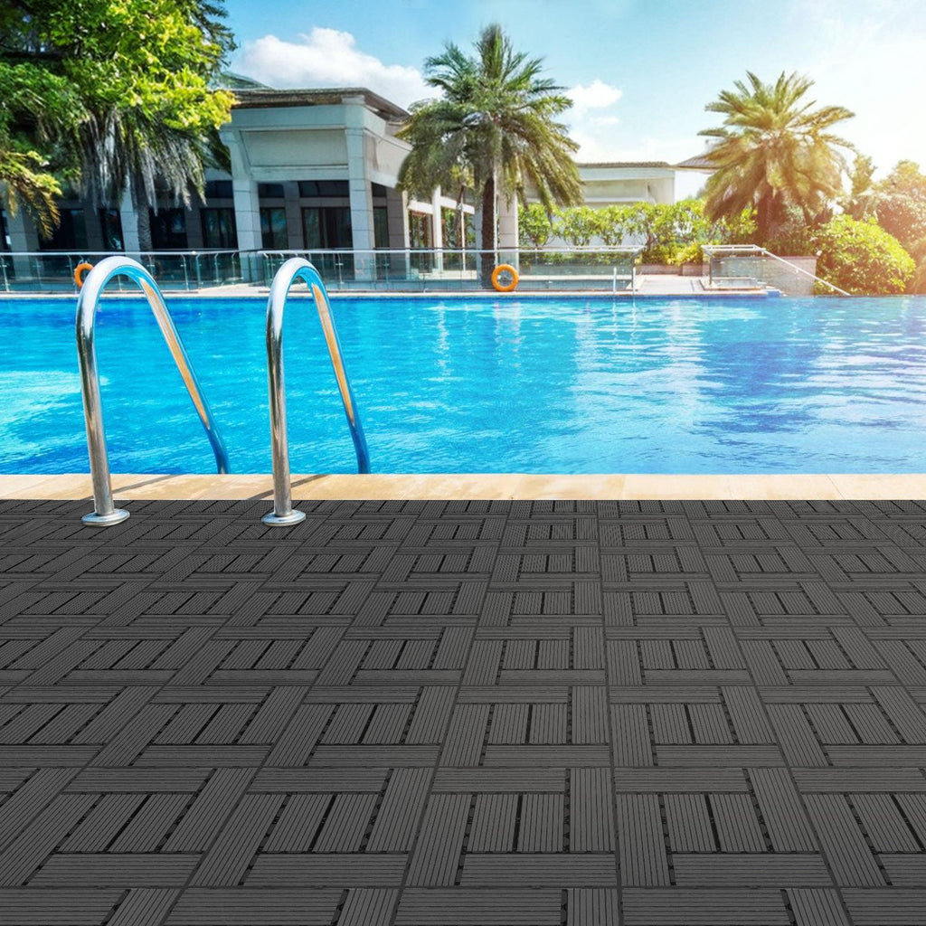 Cosmo Go WPC Terrassenfliesen Klickfliese 30x30cm 11 stk