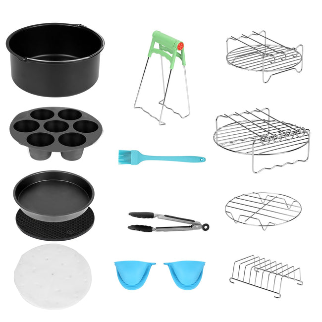 Cosmo Go 12X Zubehör Set für Heißluftfritteuse Airfryer Hover Image