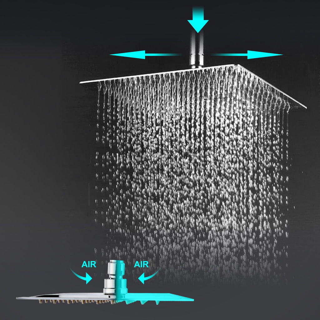 Cosmo Go  Regendusche Duschkopf Edelstahl 304