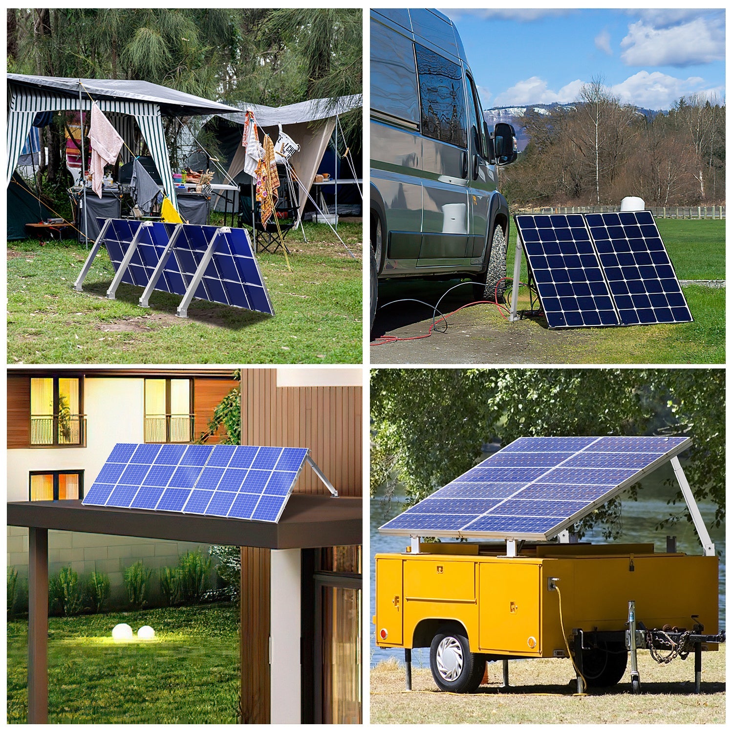 Cosmo Go Solarpanel Halterung 0-60° 1 Paar