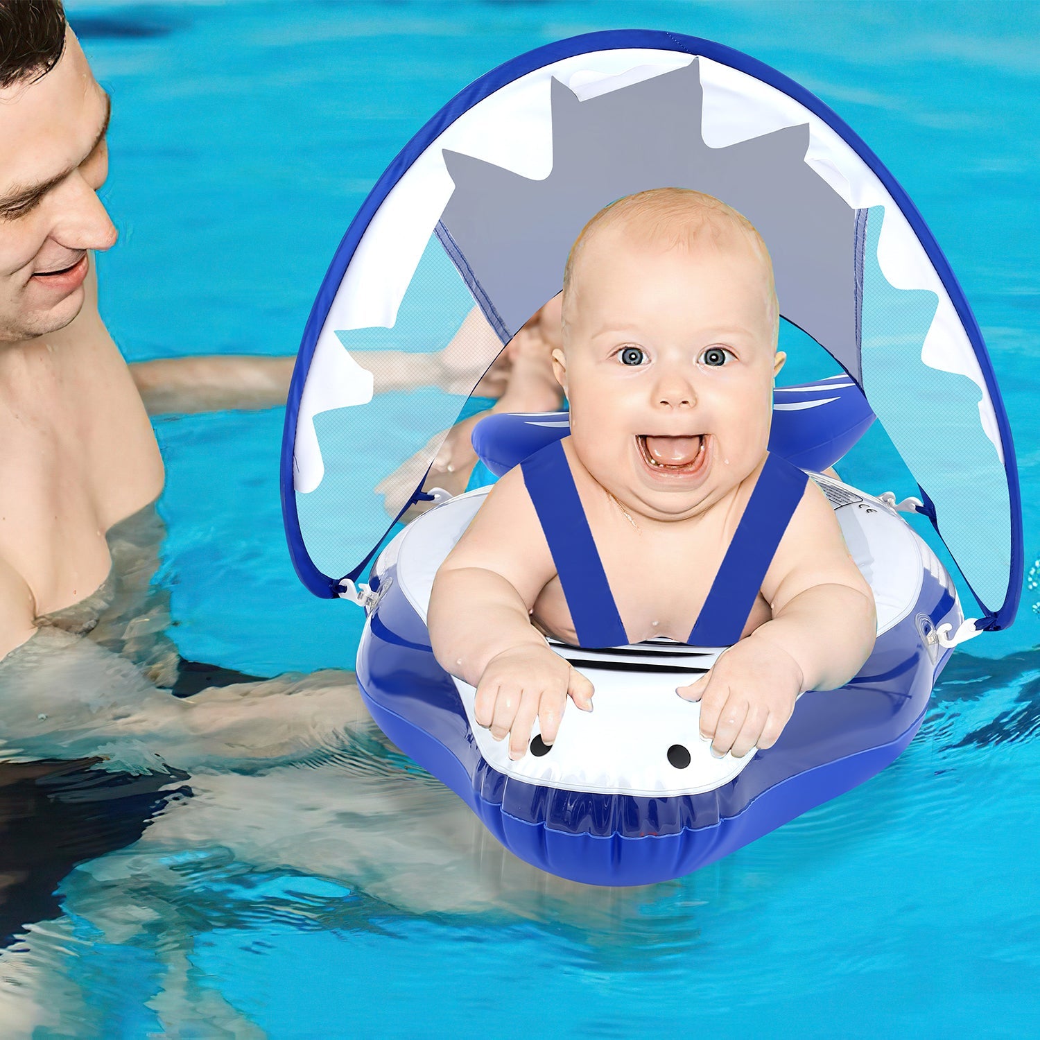 Cosmo Go Baby Schwimmring Schwimmender Aufblasbare