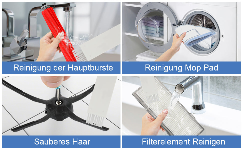 Cosmo Go Zubehör für Roborock S7 Saugroboter Ersatzteile