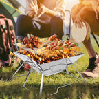 Cosmo Go Klappgrill Edelstahl Camping Holzofen Tragbar