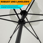 Cosmo Go Sonnenschirm Gartenschirm 3.5m Outdoor