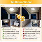 Cosmo Go 18W LED Deckenleuchte Neutralweiß mit Bewegungsmelder