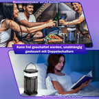 Cosmo Go Solar Mückenabwehr-Lampe UV-Licht Mückenlampe RGB
