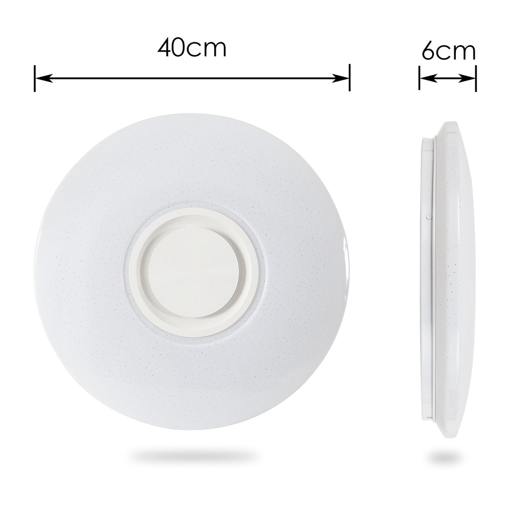Cosmo Go Led Deckenlampe 36W Dimmbar RGB Bluetooth APP Steuerung
