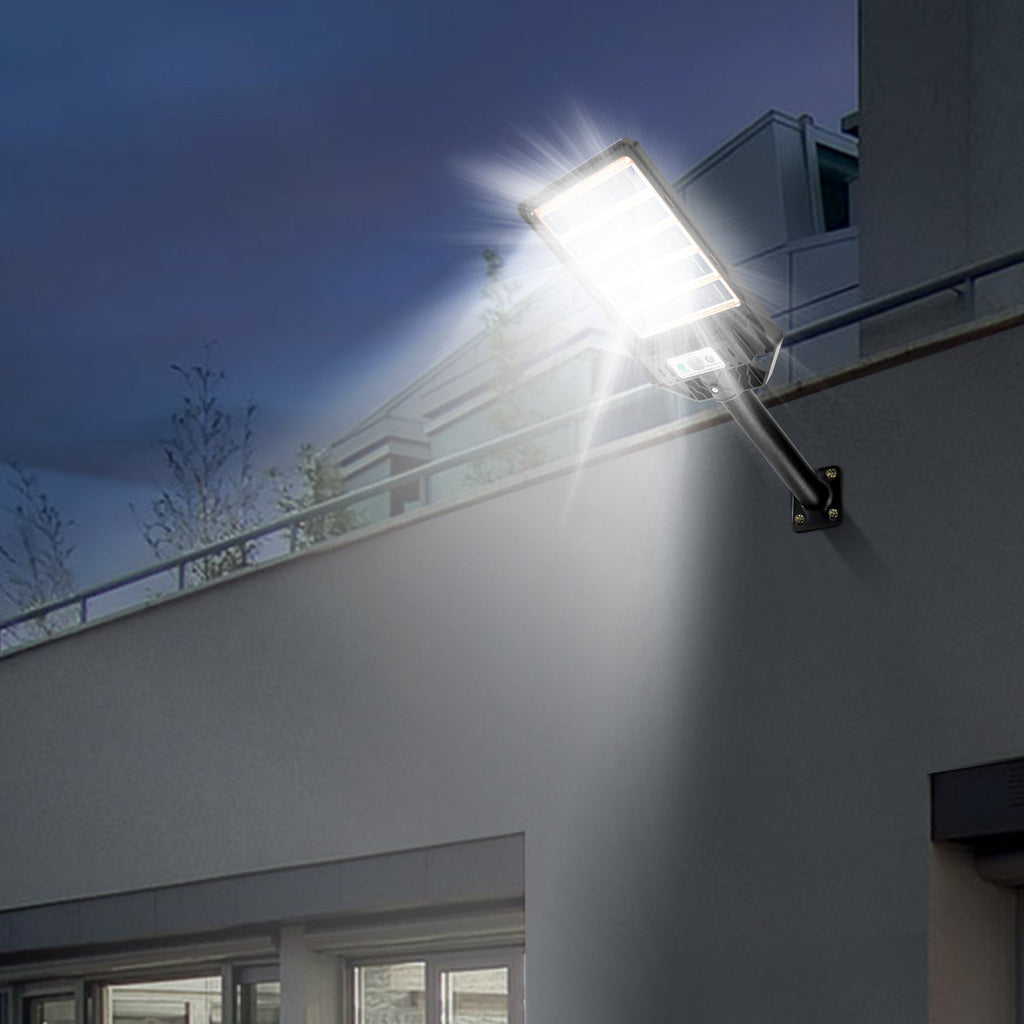 Cosmo Go Solarlampen Straßenlaterne mit Bewegungssensor 300W/400W