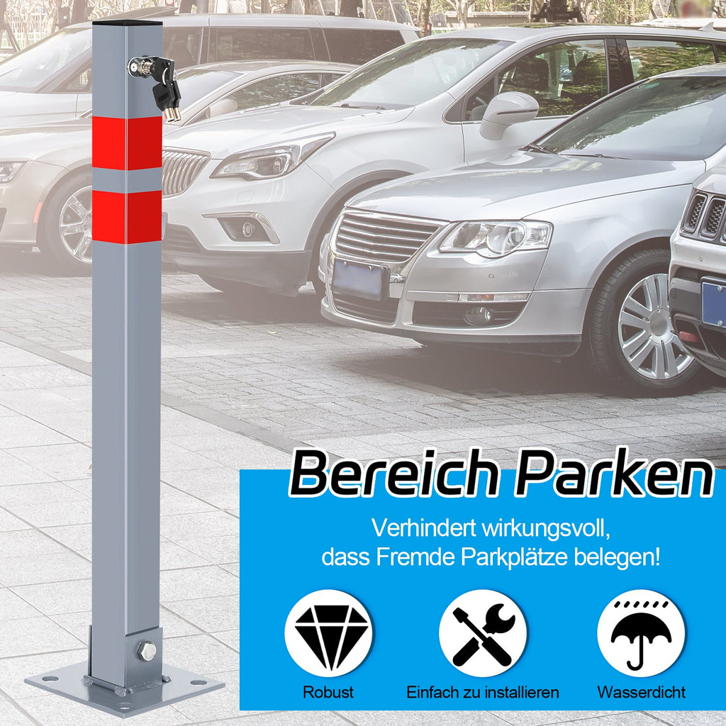 Cosmo Go Parkpfosten Absperrpfosten mit 3 Schlüssel