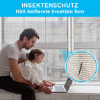 Cosmo Go Fliegengitter Fenster Insektenschutz Weiß