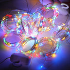 Cosmo Go LED Lichtervorhang 3x3m/3x6m Warmweiß/Farbe