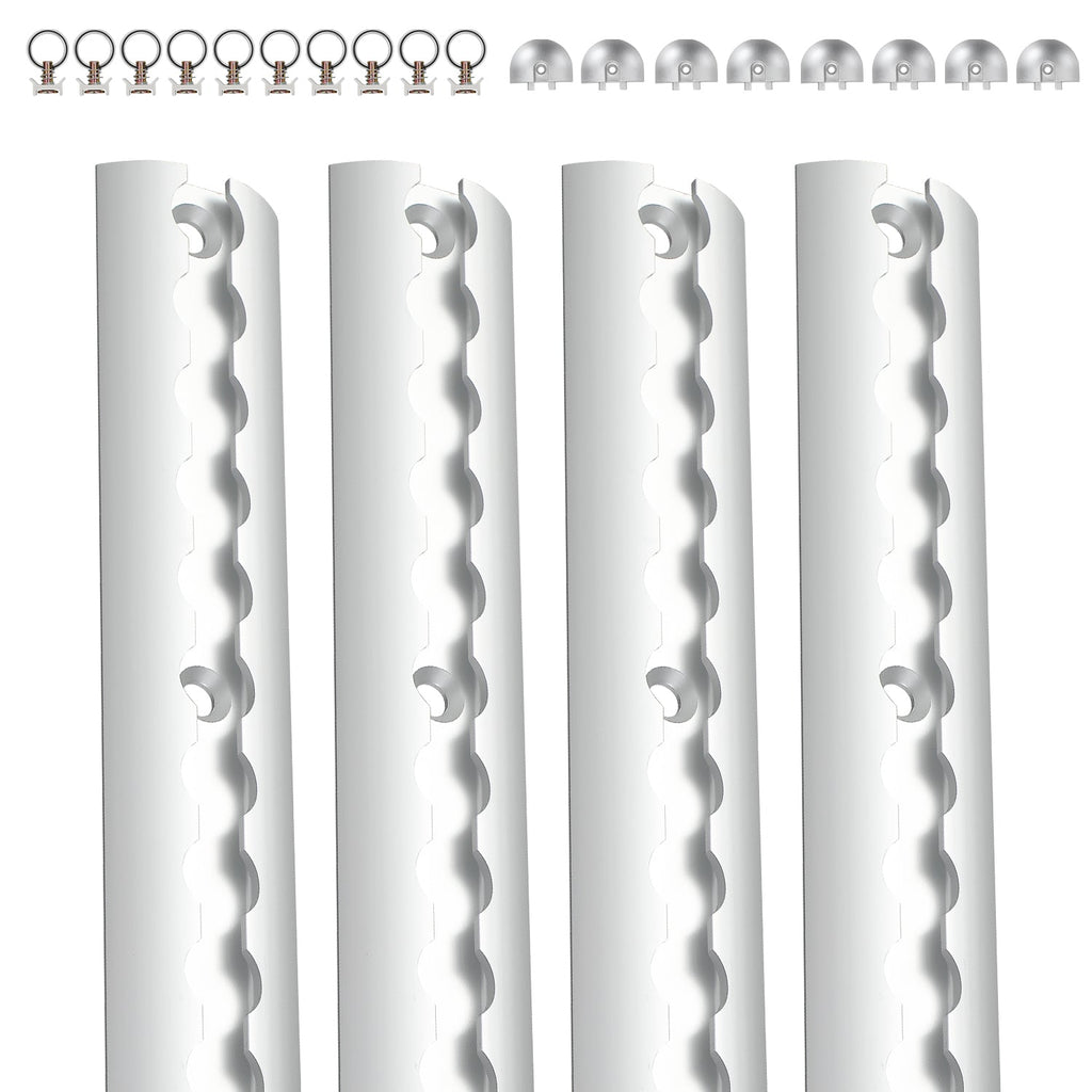 Cosmo Go Airlineschiene 4x 1m Aluminium für Wohnmobile und LKW