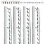 Cosmo Go Airlineschiene 4x 1m Aluminium für Wohnmobile und LKW