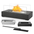 Table Fireplace Bioethanol Tabletop Fireplace Portable Square