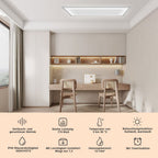 Cosmo Go Infrarotheizung Elektroheizer Decke WIFI 360/770W