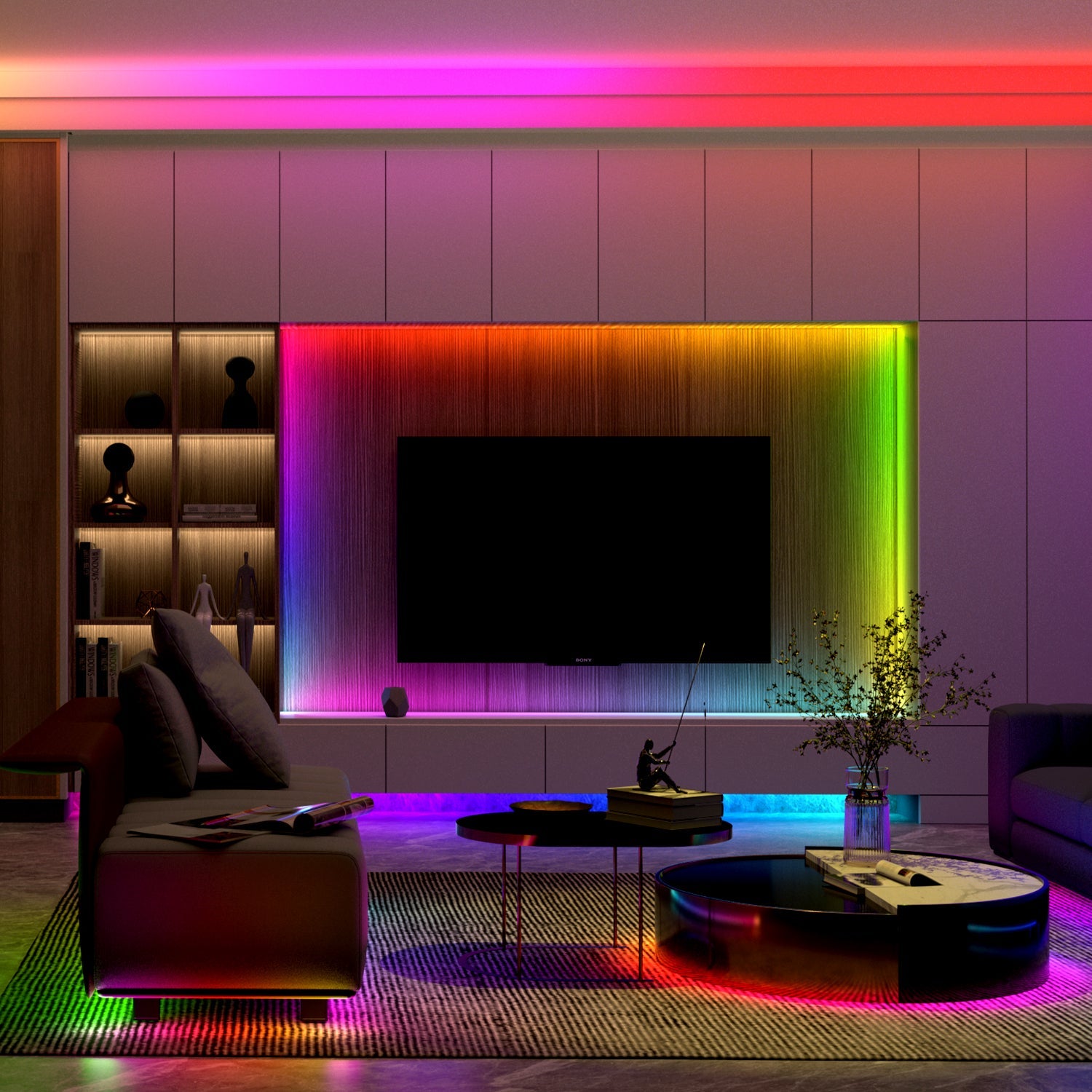 Cosmo Go Neon LED Streifen Lichtschlauch Außen 2-10M