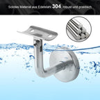 Cosmo Go Edelstahl Handlaufträger Handlauf Befestigung