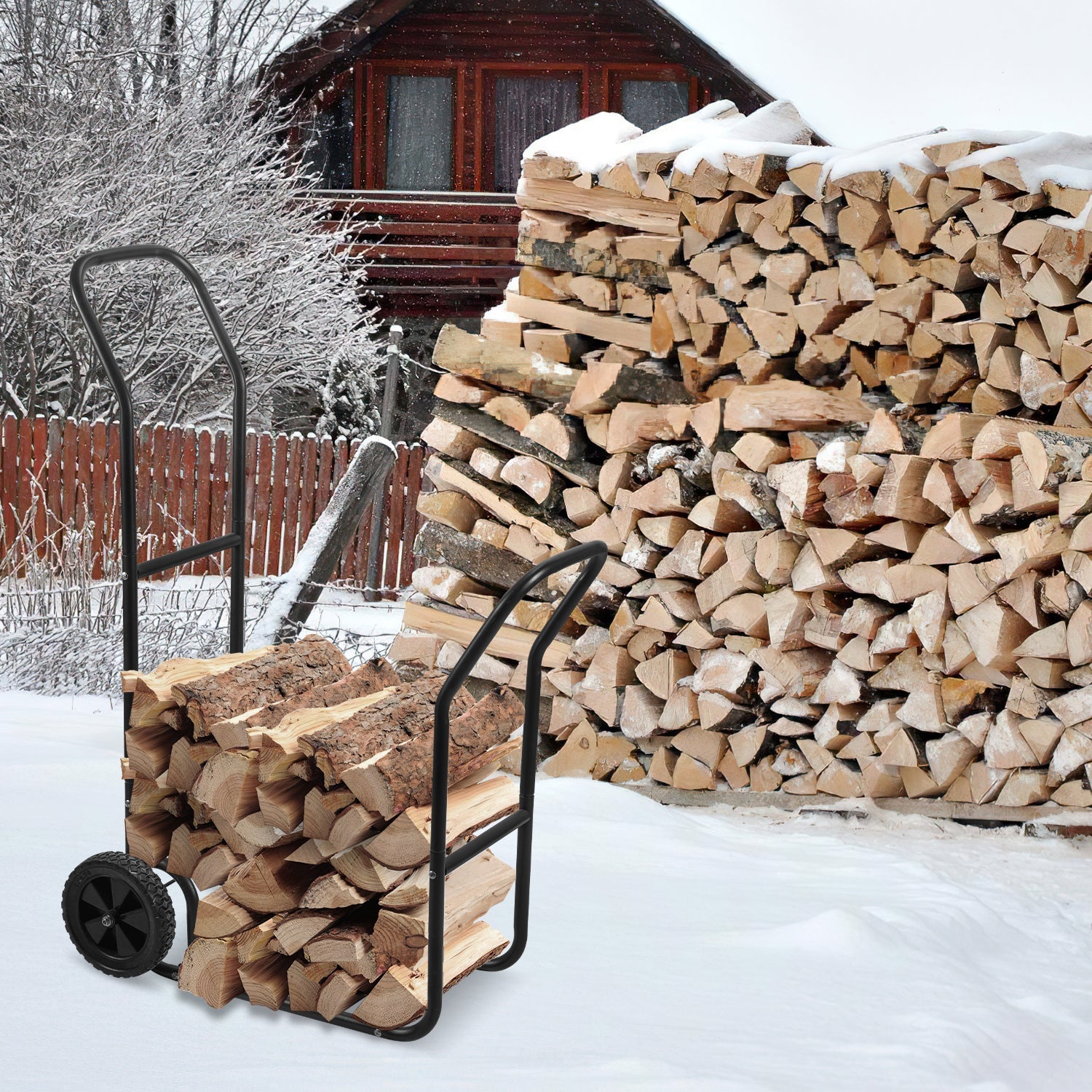 Cosmo Go Kaminholzwagen Holzwagen Brennholzwagen