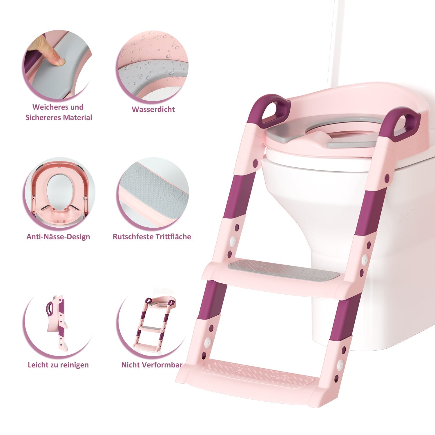 Cosmo Go Töpfchentrainer kinder Faltbarer