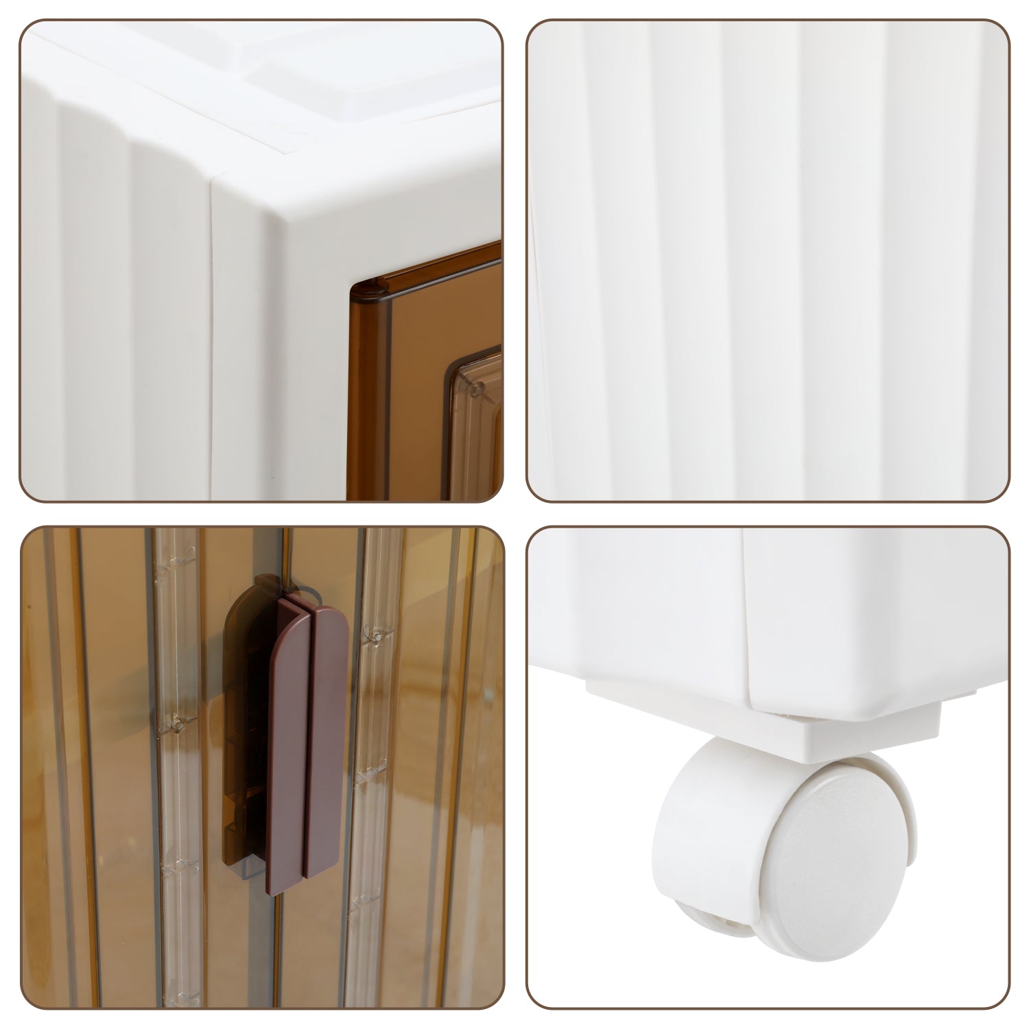 Cosmo Go Aufbewahrungsbox mit Türen & Rädern