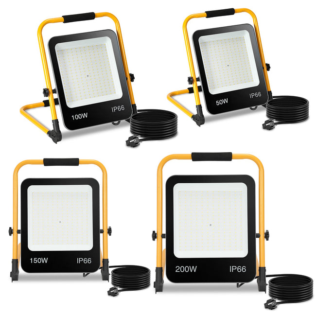 Cosmo Go LED Baustrahler 50W-200W Kaltweiß IP66 Hover Image