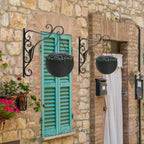 Cosmo Go 2x Blumenampel Wandhalterung