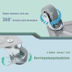 Cosmo Go Möbelroller Transportroller 5 Räder Max 600KG