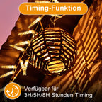 Cosmo Go Solar Eiszapfen Lichterkette mit Fernbedienung 10m