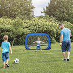 Cosmo Go Fußballtor Fussballtore-Set für Kinder 4 Spielmodi
