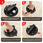 Cosmo Go Saugheber Saugnapfhalter mit Druckanzeige 1 Stück max.100KG